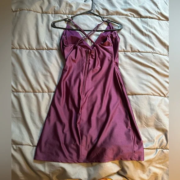 Dresses | Purple Homecoming Dress Size Xs | Poshmark